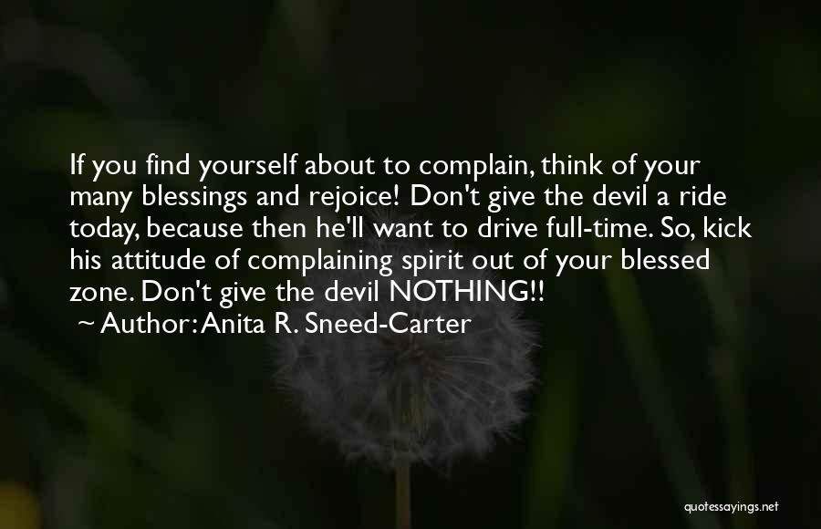 Anita R. Sneed-Carter Quotes 452166