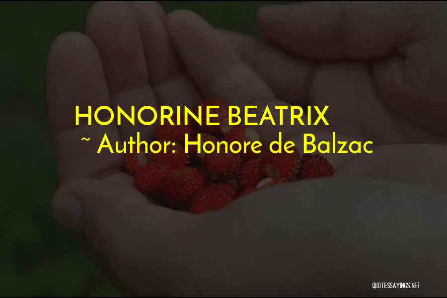 Ankerstjerne Quotes By Honore De Balzac