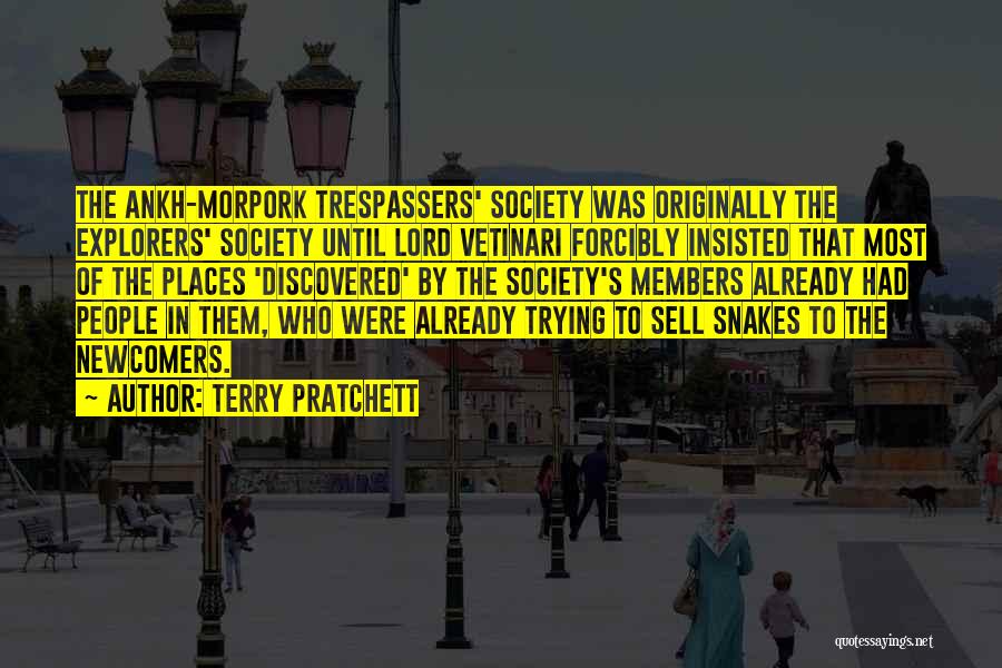 Ankh Morpork Quotes By Terry Pratchett