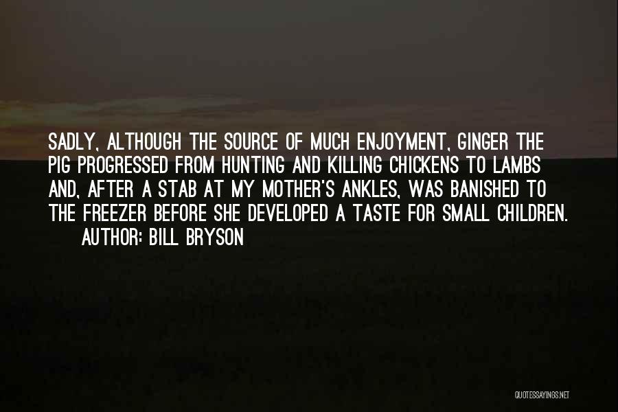 Ankles Quotes By Bill Bryson