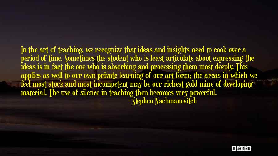 Anlage Eks Quotes By Stephen Nachmanovitch Anlage Eks Quotes By Stephen Nachmanovitch