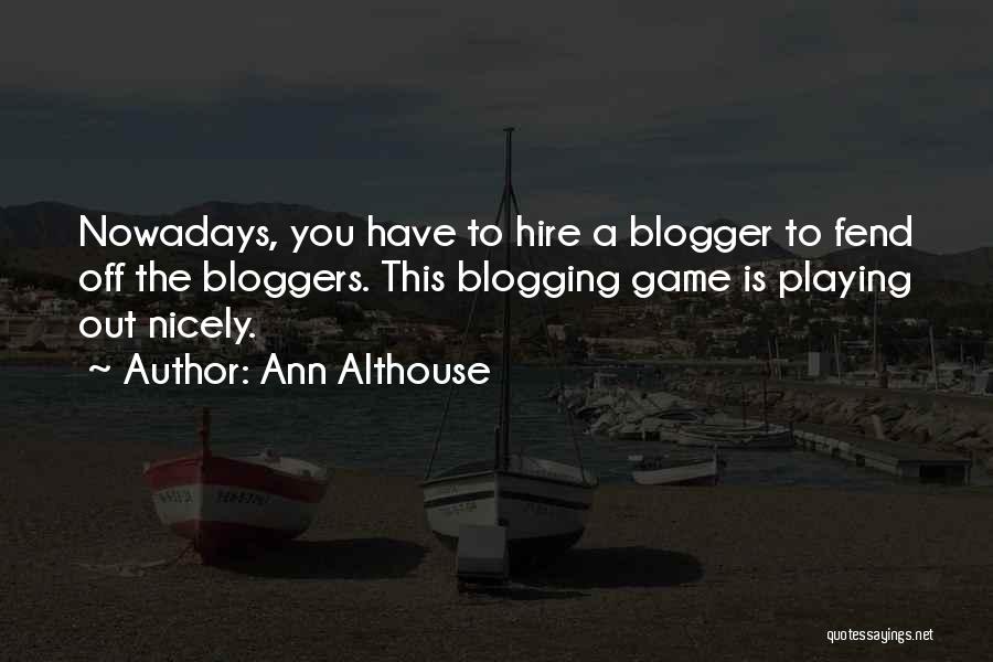 Ann Althouse Quotes 2013176