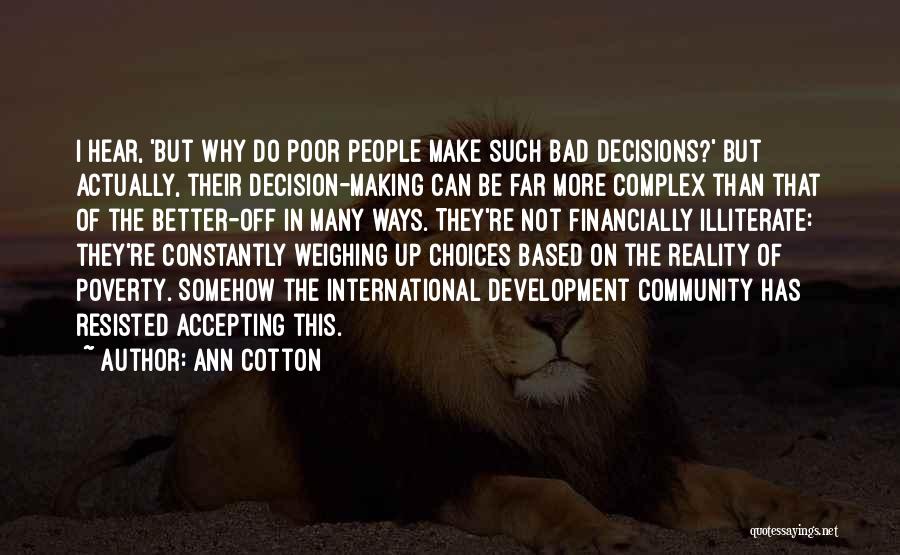 Ann Cotton Quotes 1261427