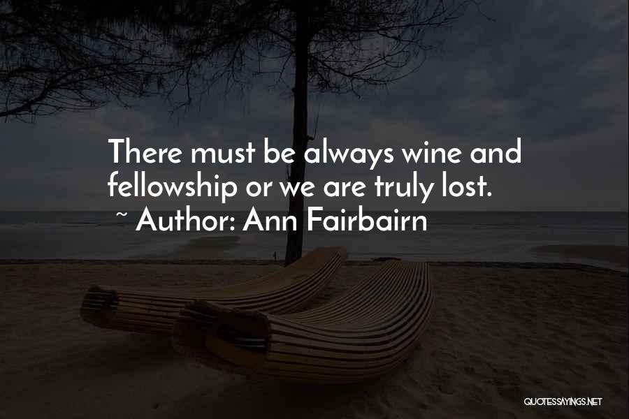 Ann Fairbairn Quotes 179339