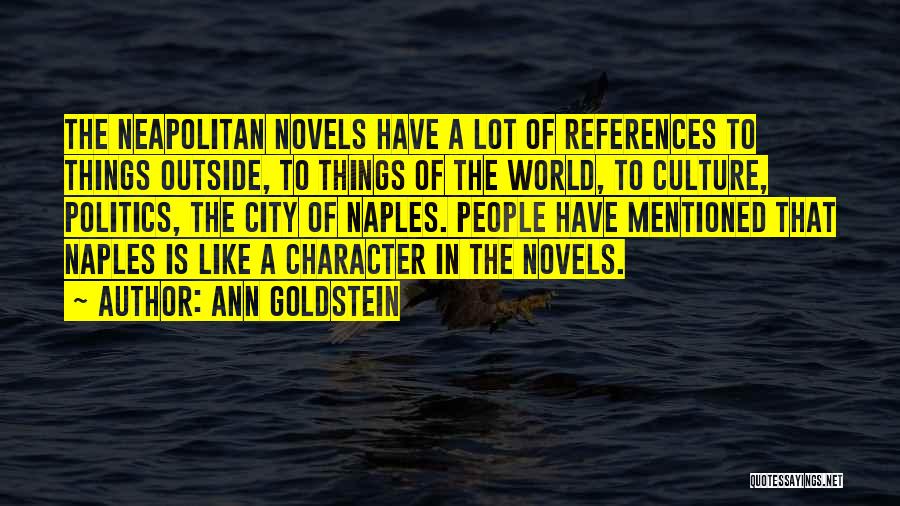 Ann Goldstein Quotes 342059