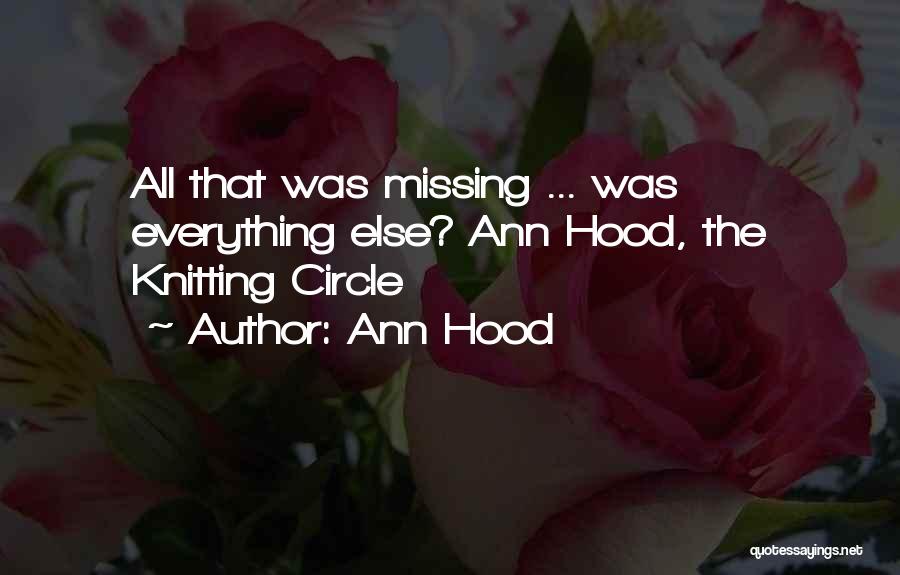 Ann Hood Quotes 1385358