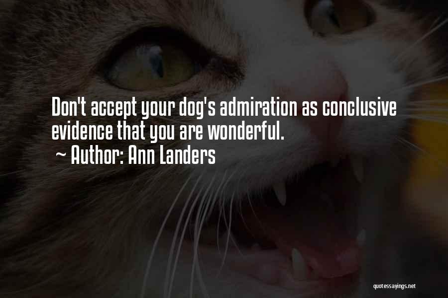 Ann Landers Quotes 1394912