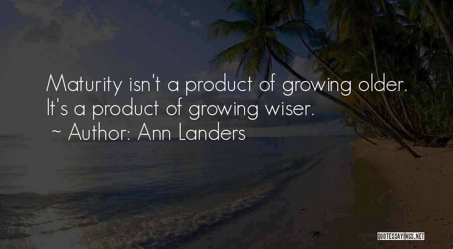 Ann Landers Quotes 489430