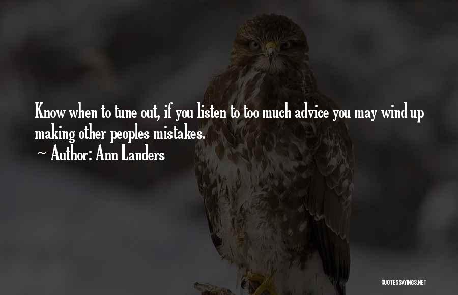 Ann Landers Quotes 562928