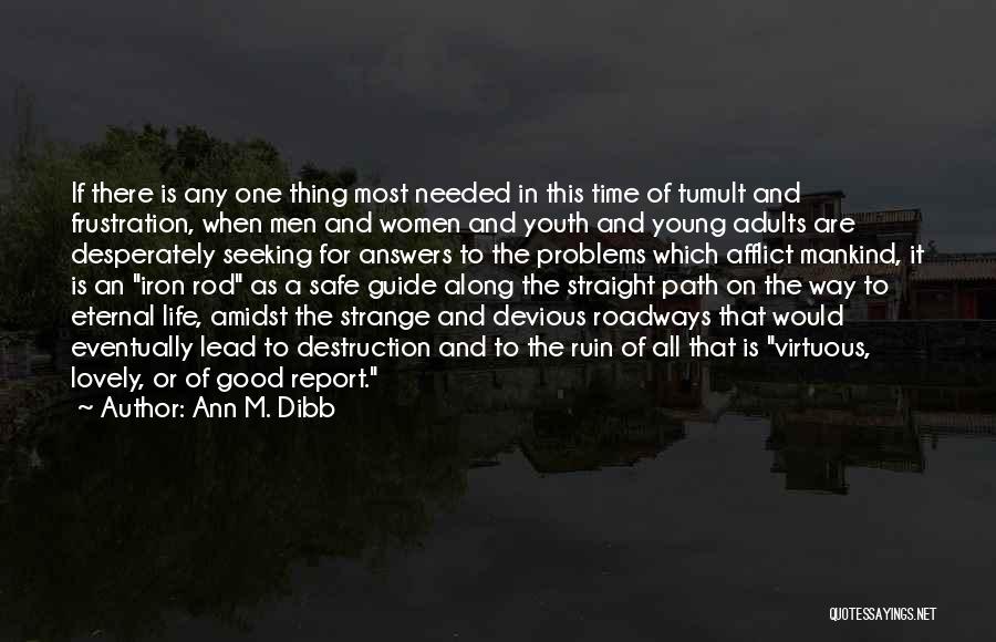 Ann M. Dibb Quotes 550258