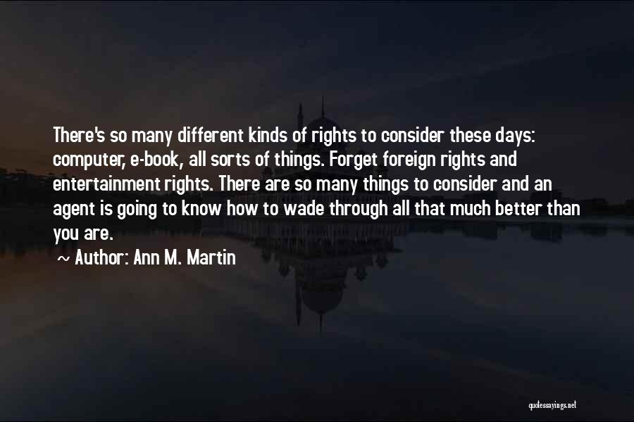 Ann M. Martin Quotes 1442855
