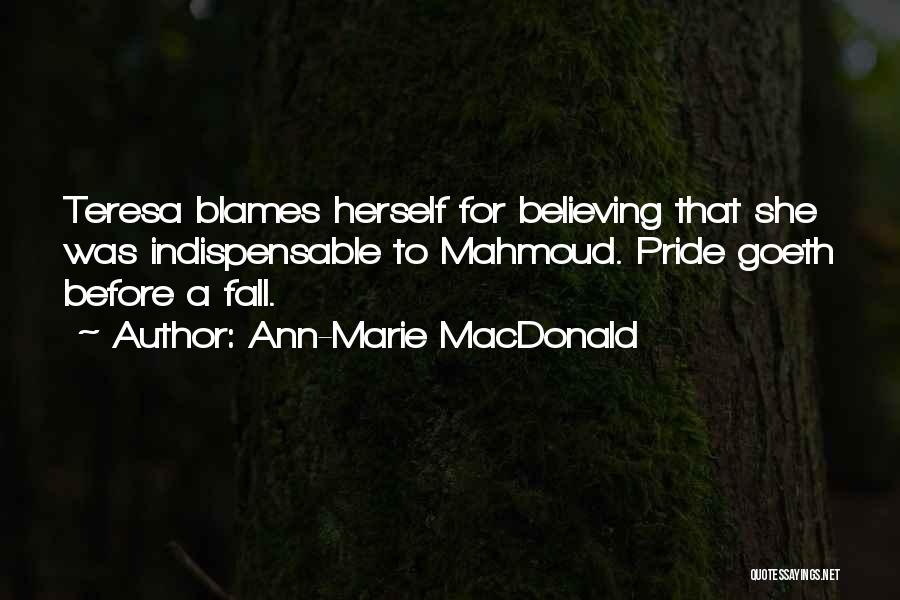 Ann-Marie MacDonald Quotes 438737