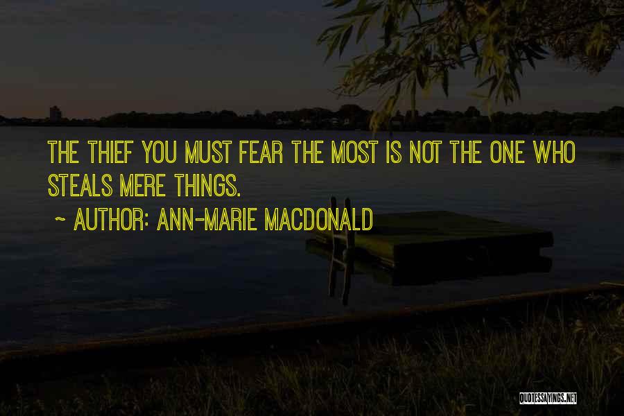 Ann-Marie MacDonald Quotes 97544