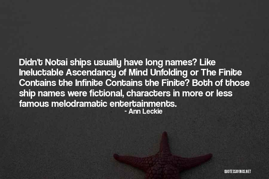 Ann More Quotes By Ann Leckie Ann More Quotes By Ann Leckie