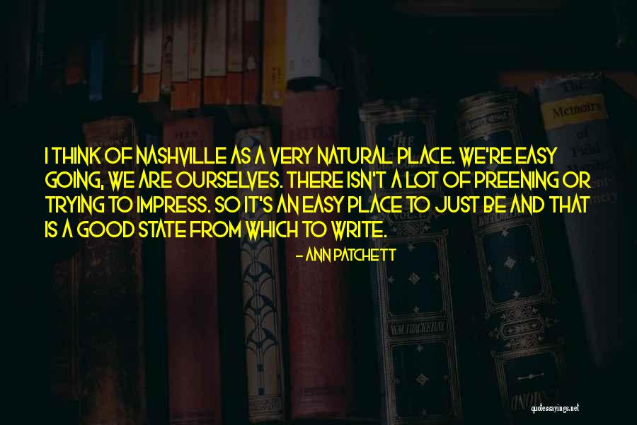 Ann Patchett State Of Wonder Quotes By Ann Patchett Ann Patchett State Of Wonder Quotes By Ann Patchett