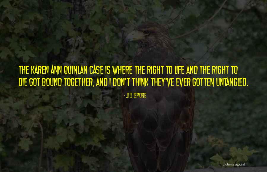 Ann Quinlan Quotes By Jill Lepore Ann Quinlan Quotes By Jill Lepore