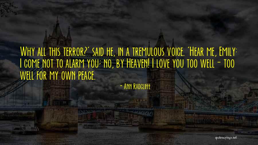 Ann Radcliffe Quotes 2199706 Ann Radcliffe Quotes 2199706