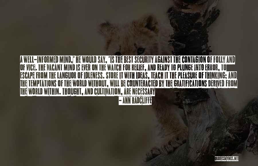 Ann Radcliffe Quotes 838559 Ann Radcliffe Quotes 838559