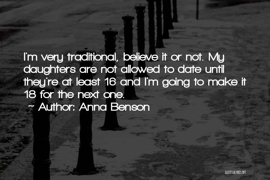 Anna Benson Quotes 623541