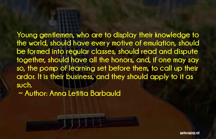 Anna Letitia Barbauld Quotes 284697