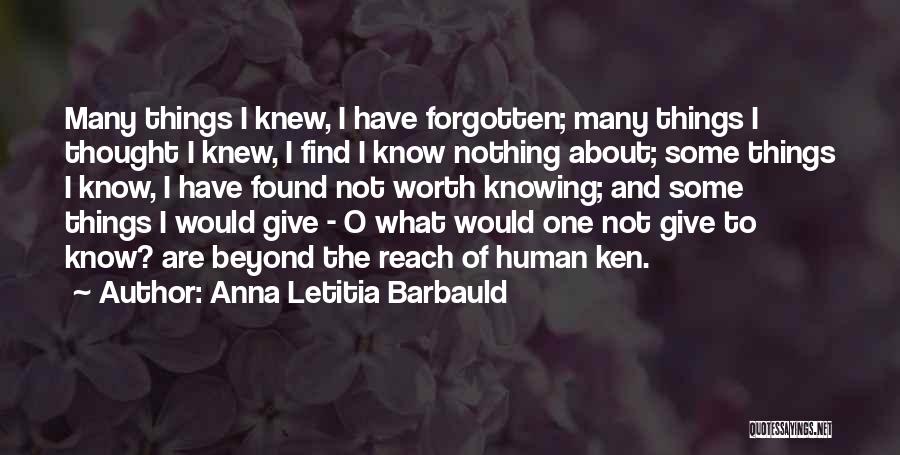 Anna Letitia Barbauld Quotes 595604