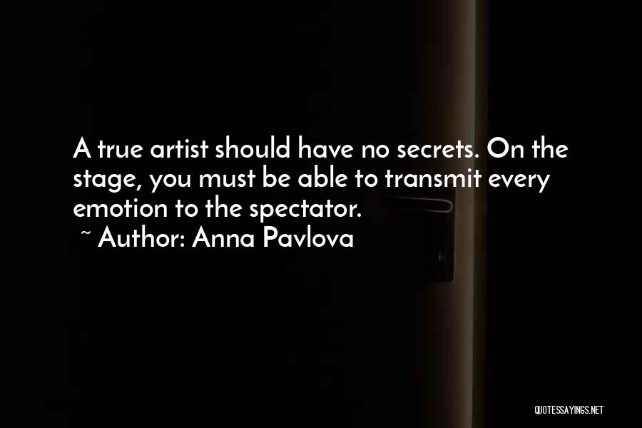 Anna Pavlova Quotes 925865