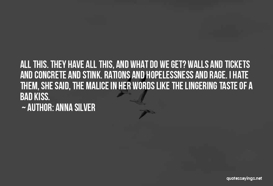 Anna Silver Quotes 627666