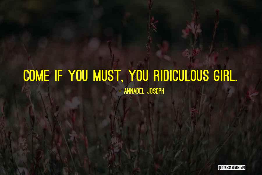 Annabel Joseph Quotes 1842780