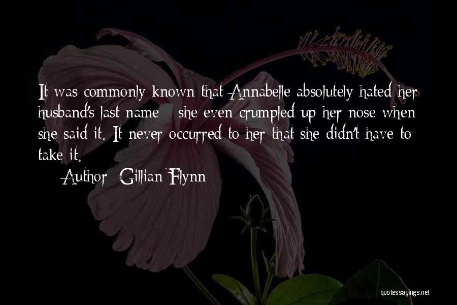 Annabelle Quotes By Gillian Flynn