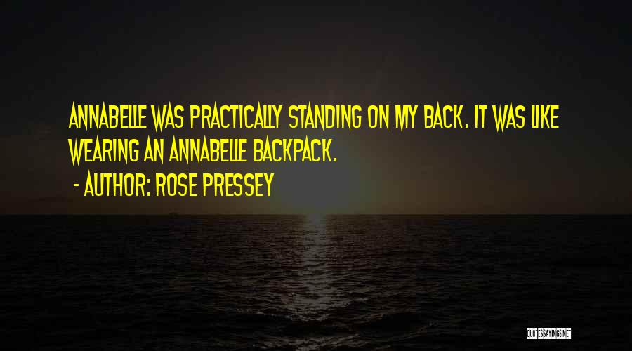 Annabelle Quotes By Rose Pressey