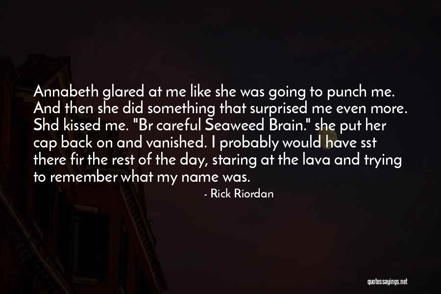 Annabeth Percy Jackson Quotes By Rick Riordan Annabeth Percy Jackson Quotes By Rick Riordan