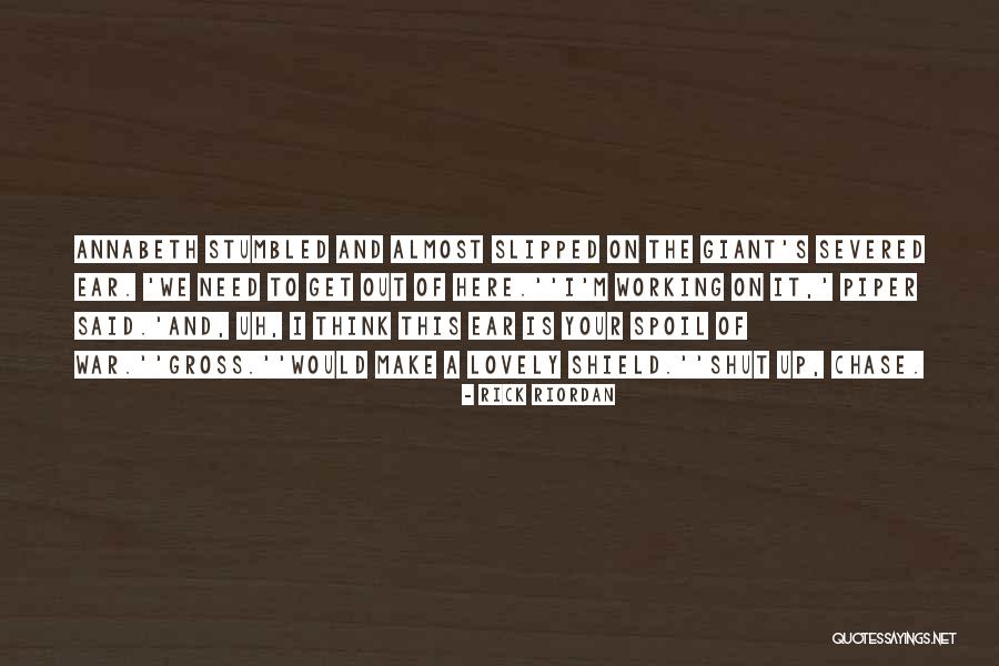Annabeth Quotes By Rick Riordan Annabeth Quotes By Rick Riordan