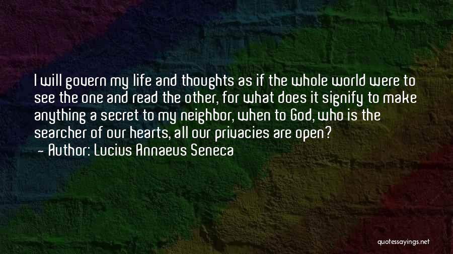 Annaeus Seneca Quotes By Lucius Annaeus Seneca