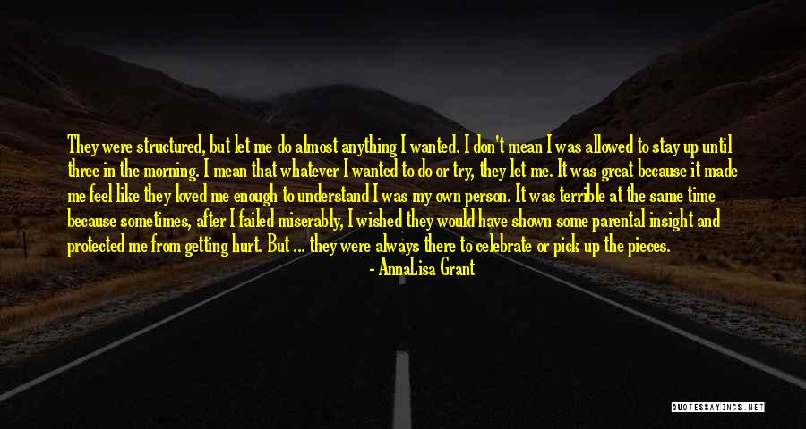 AnnaLisa Grant Quotes 1997013