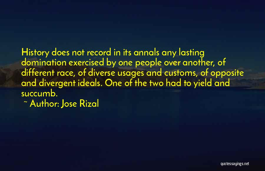 Annals Quotes By Jose Rizal