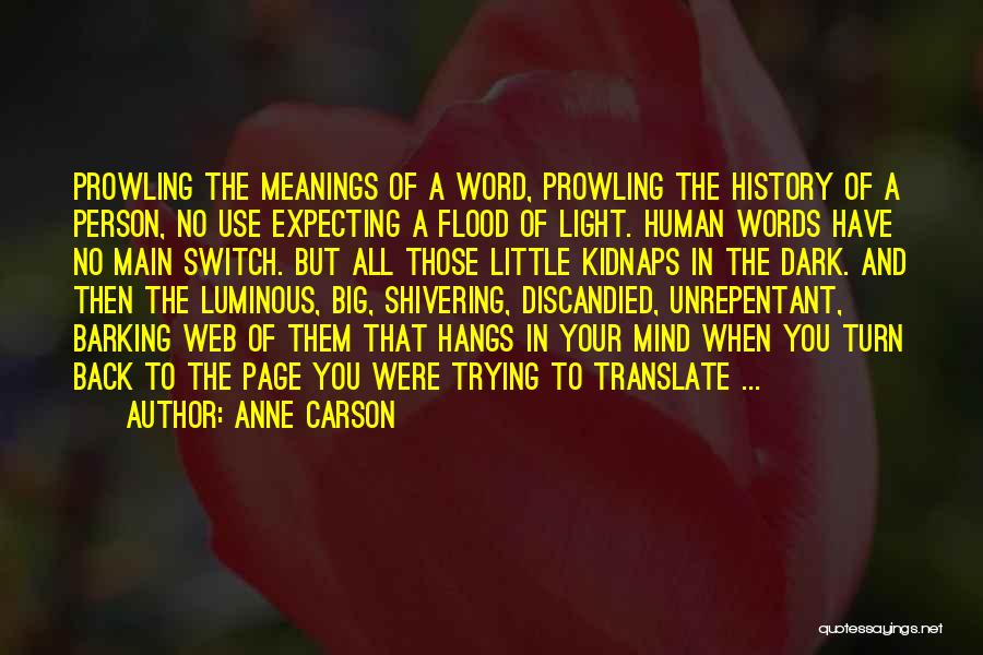 Anne Carson Quotes 1605899