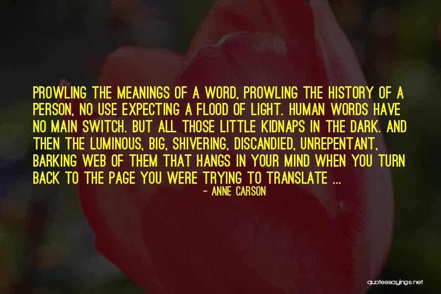 Anne Carson Quotes 1605899 Anne Carson Quotes 1605899