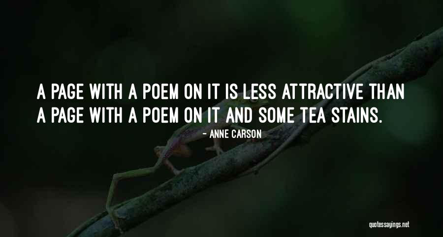 Anne Carson Quotes 879098 Anne Carson Quotes 879098