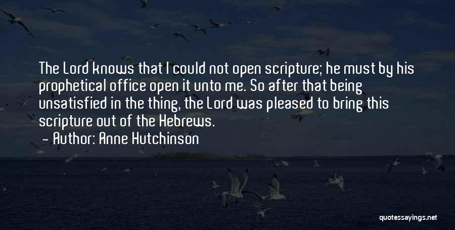 Anne Hutchinson Quotes 1337488