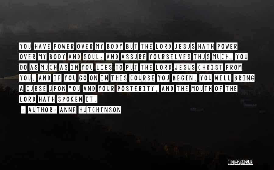 Anne Hutchinson Quotes 958300