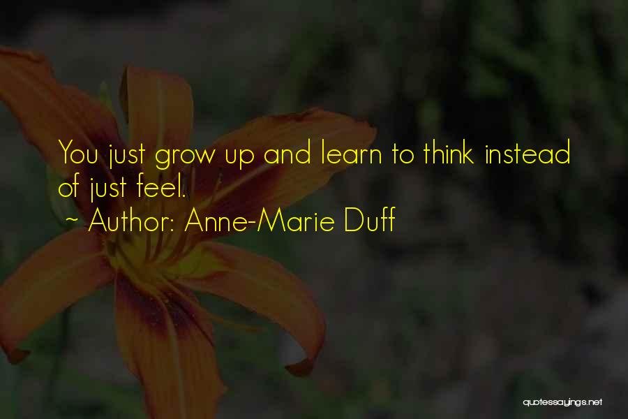 Anne Marie Quotes By Anne-Marie Duff