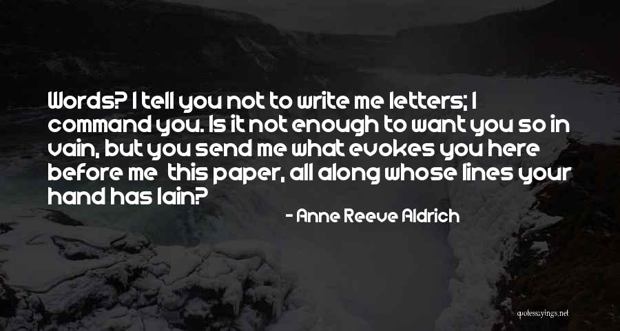 Anne Reeve Aldrich Quotes 2251769