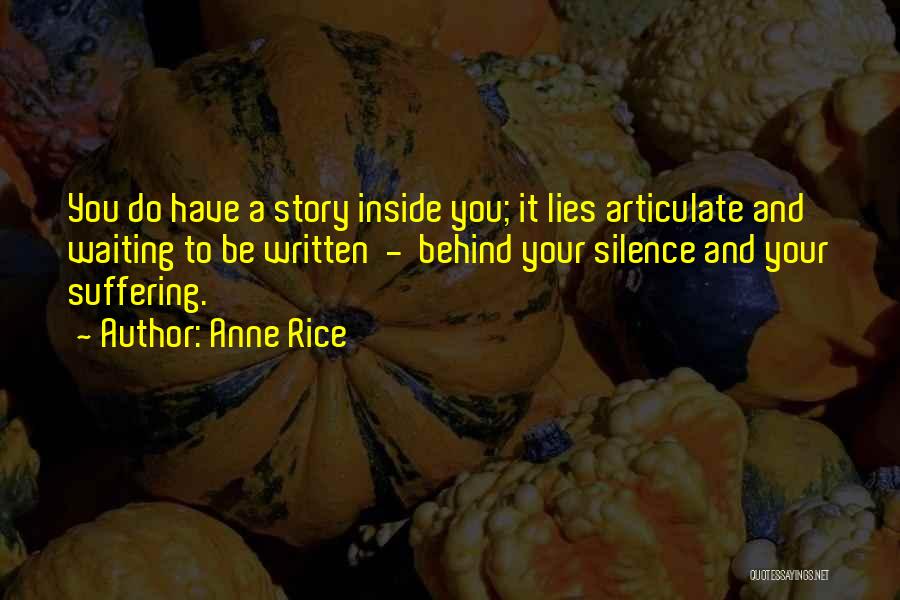 Anne Rice Pandora Quotes By Anne Rice