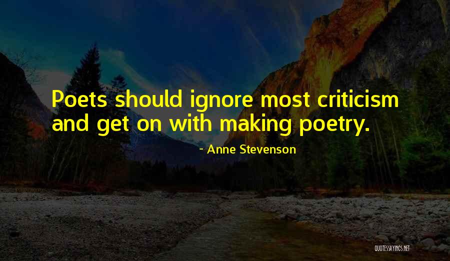 Anne Stevenson Quotes 2049674