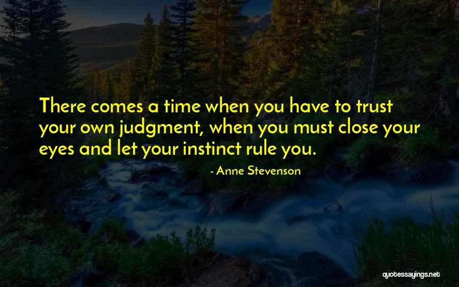 Anne Stevenson Quotes 511262