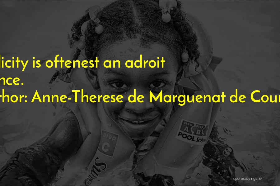 Anne-Therese De Marguenat De Courcelles Quotes 1741933