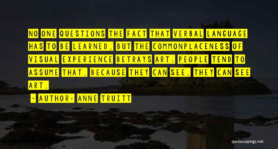 Anne Truitt Quotes 391567