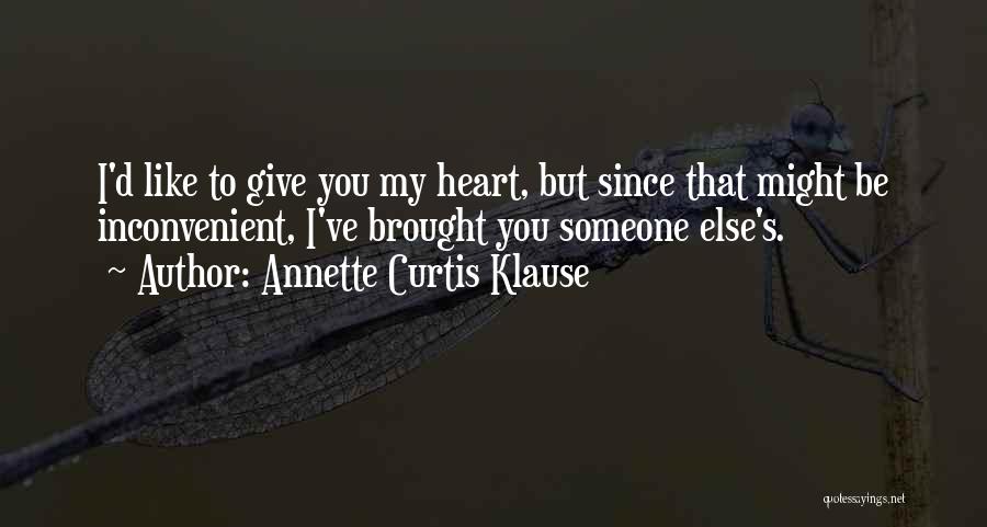 Annette Curtis Klause Quotes 235730