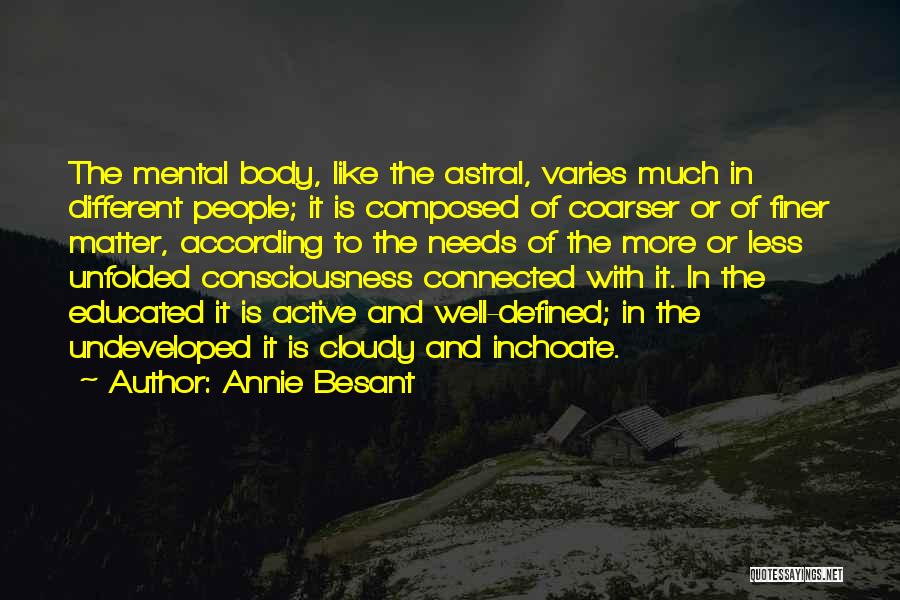 Annie Besant Quotes 854279