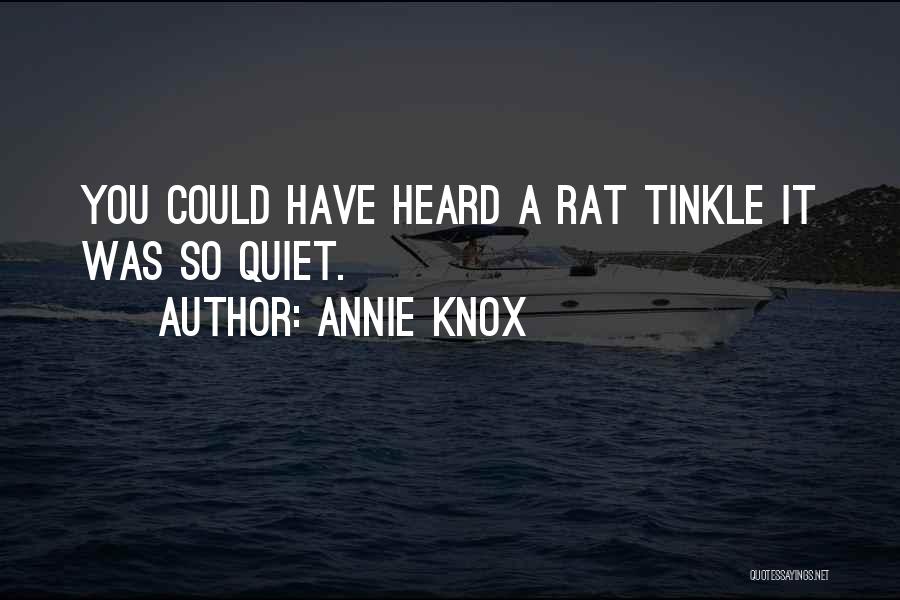 Annie Knox Quotes 708868